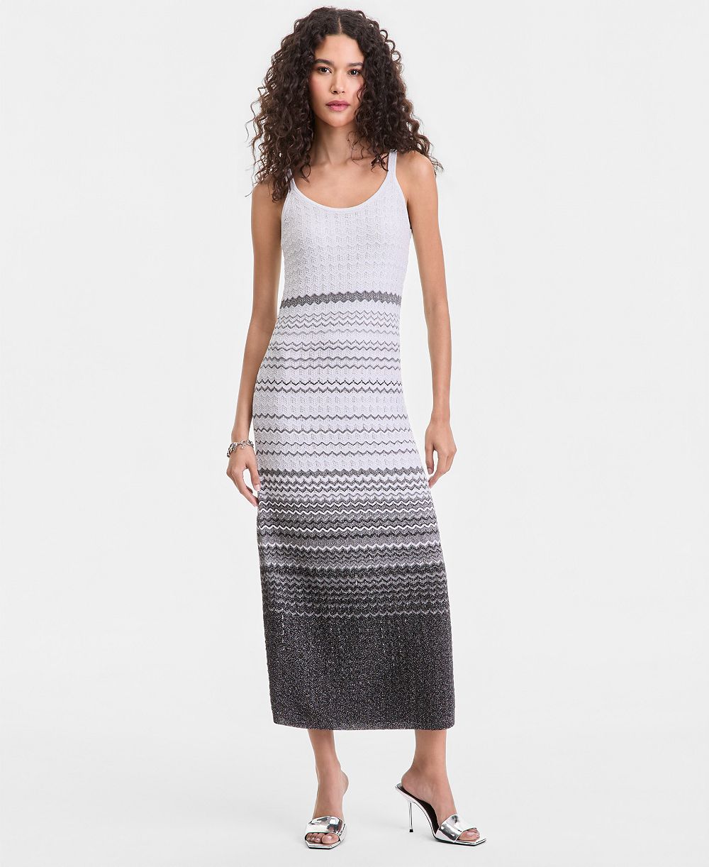 Женское платье-свитер I.N.C. International Concepts Ombré Stripe