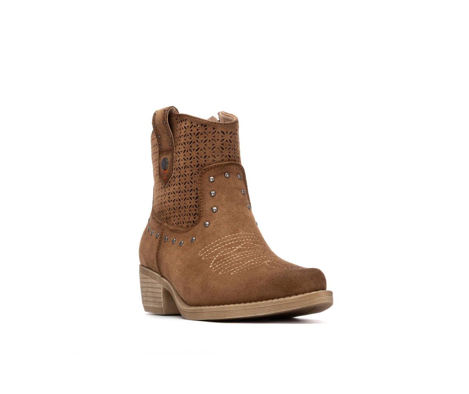 XTI Refresh Collection Women's Suede Ankle Booties