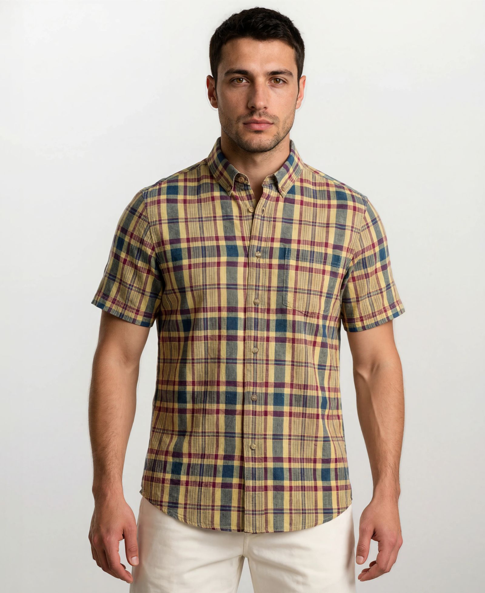 Vintage 1946 Men's Button-Down Shirt