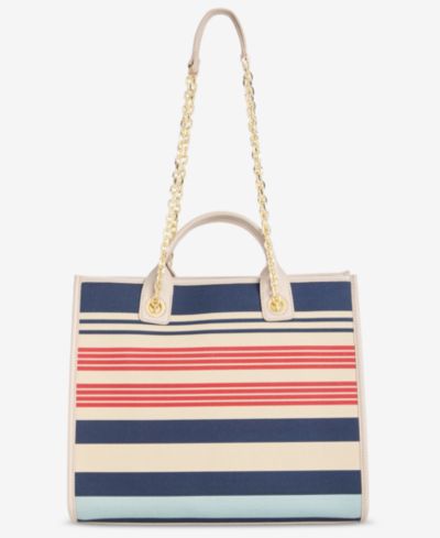 On 34th Maxxii Stripe Tote, Macy's Exclusive