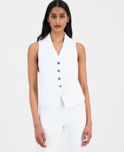 Жилет Anne Klein Women's с четырьмя пуговицами