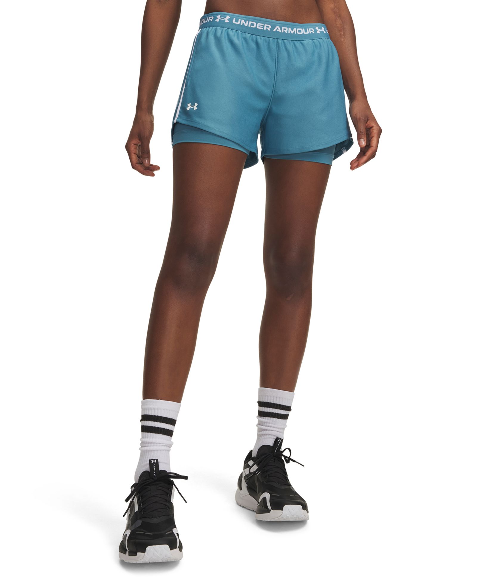 Under Armour Женские Fitted Tech Play Shorts
