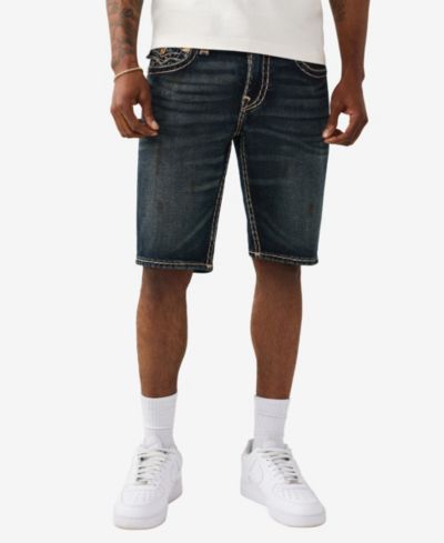 Мужские джинсовые шорты True Religion Straight-Fit