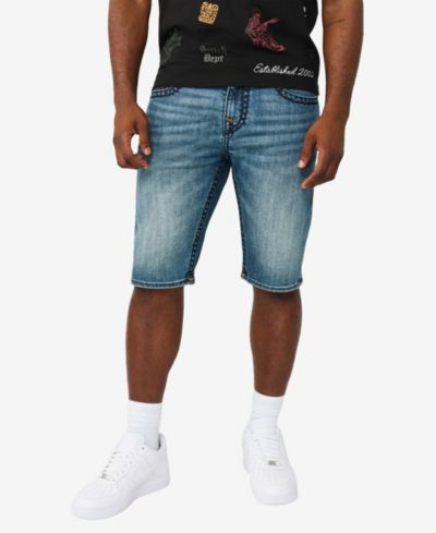 True Religion Мужские джинсовые шорты Rocco Skinny Super T Denim