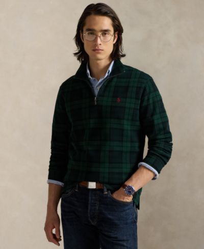 Мужской джемпер Polo Ralph Lauren Estate-Rib Cotton Quarter-Zip