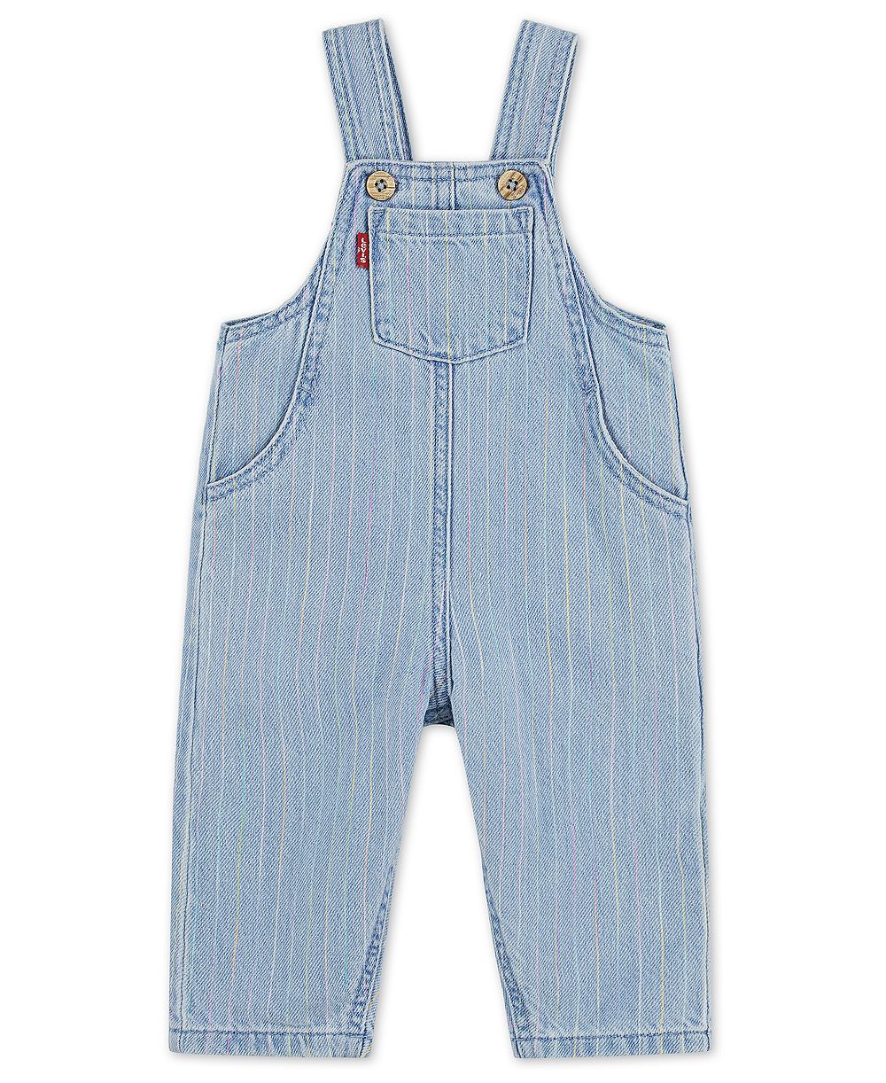 Детский джинсовый комбинезон Levi's Rainbow Striped