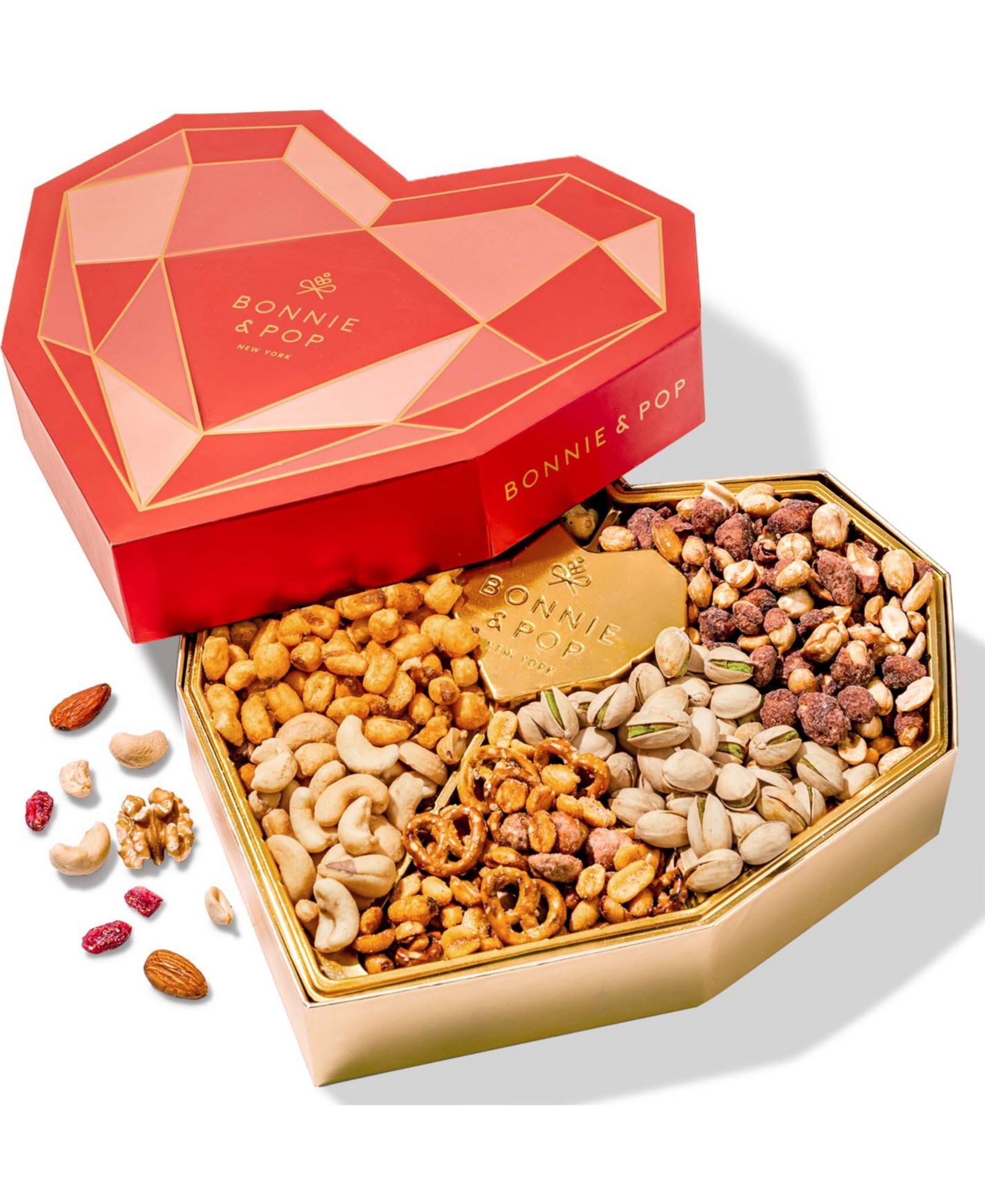 Подарочный бокс с орехами Bonnie & Pop Valentine's Day 1.5 lbs.