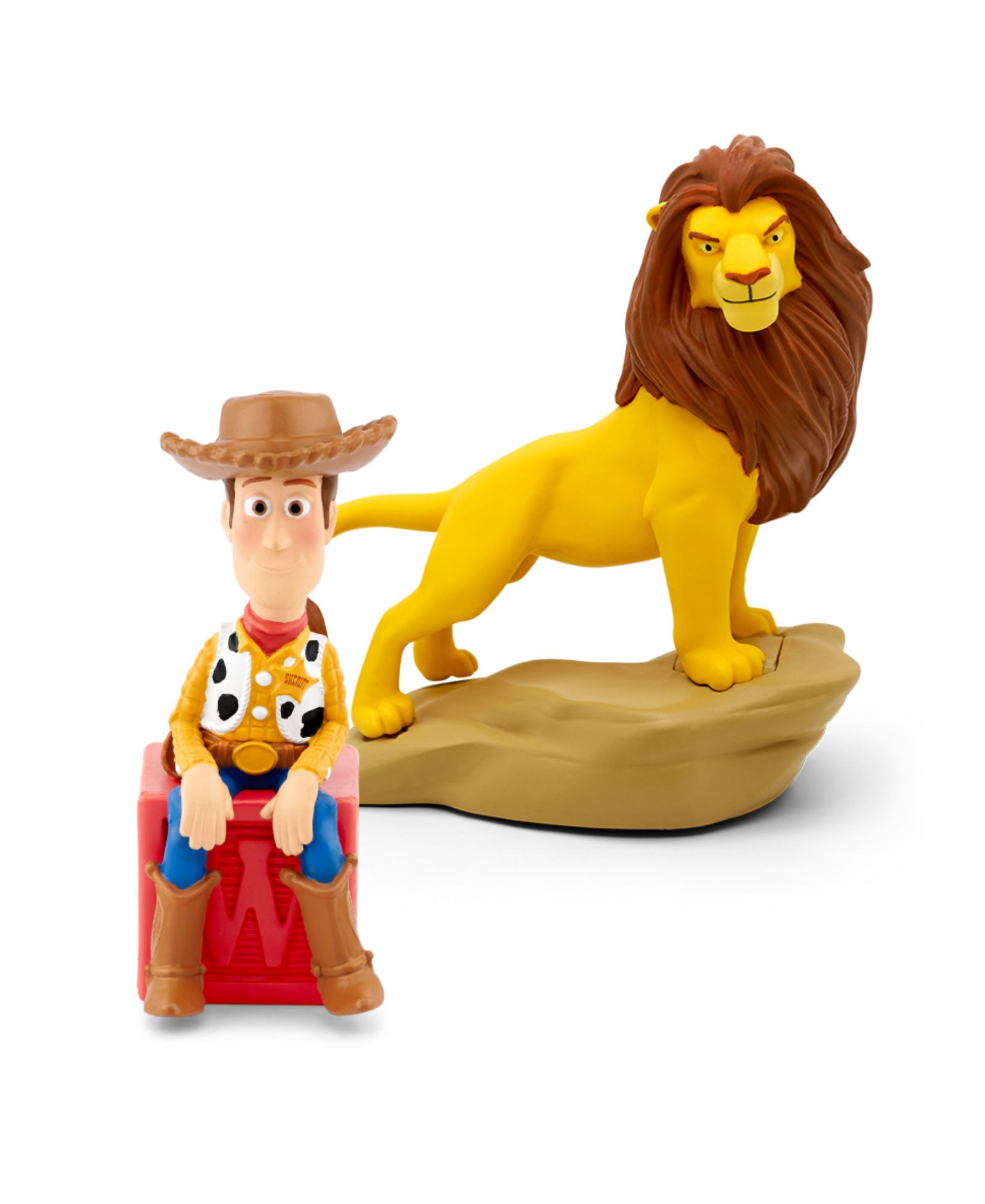 Tonies Disney The Lion King и Toy Story Woody фигурка (на испанском), 2-Pack