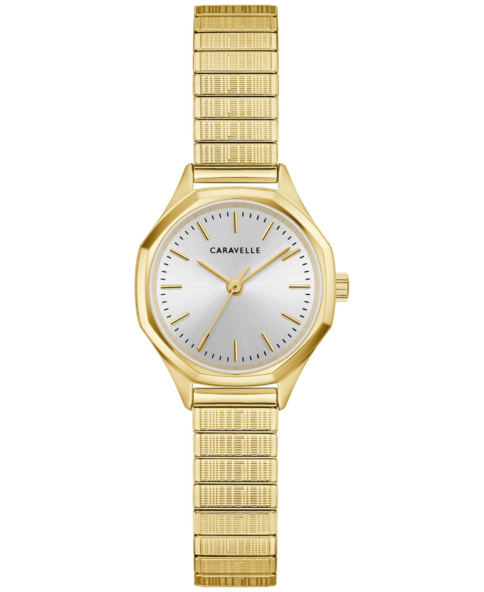 Женские винтажные часы Caravelle Gold-Tone Stainless Steel Expansion, 24mm