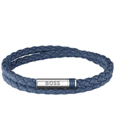 Hugo Boss Мужской браслет Ares Summer из нержавеющей стали и нейлона