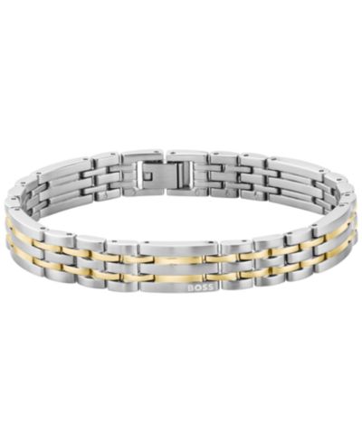 Hugo Boss Мужской браслет Wesley Stainless Steel Ionic Plated Thin Gold Steel
