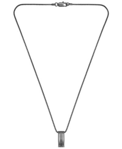 Мужское ожерелье Hugo Boss Brooks Ionic, черная сталь