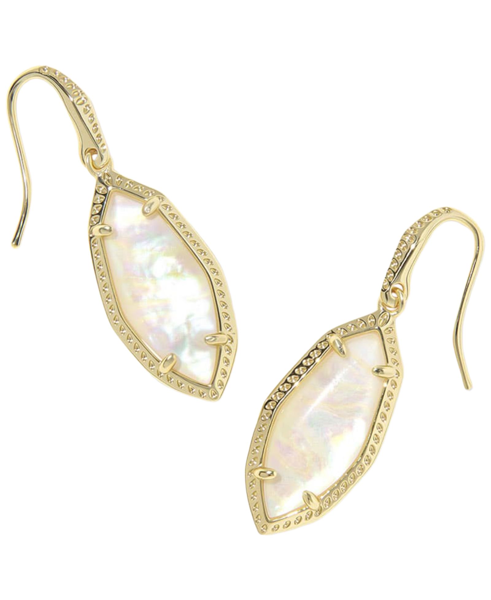 Серьги Kendra Scott Ophelia Small Drop с позолотой 14k