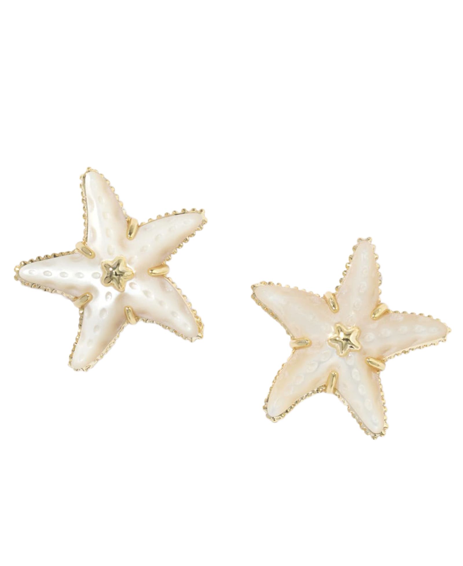 Серьги-гвоздики Kendra Scott Imitation Pearl Parker Starfish Stud