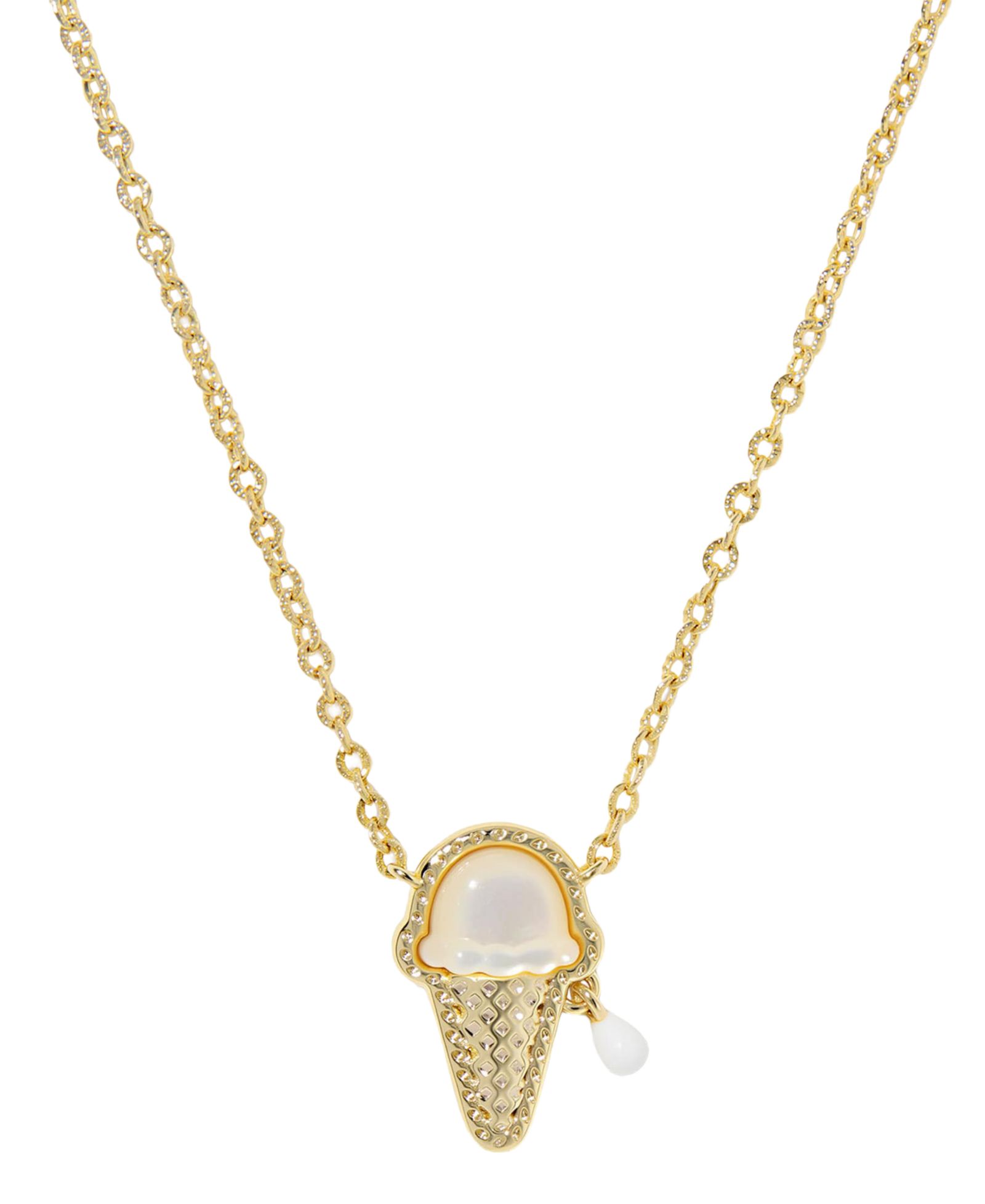 Kendra Scott Imitation Pearl Ice-Cream Short Pendant Necklace