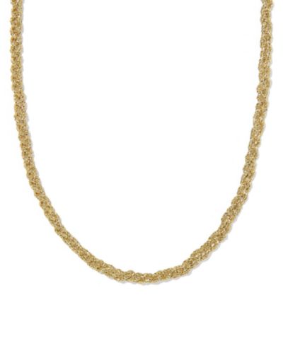 Ожерелье Kendra Scott 14k Gold-Plated Gabriella Braided Chain