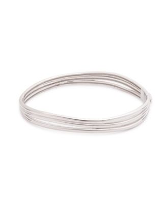 Lauren Ralph Lauren Sterling Silver Rigid Bangle Bracelet