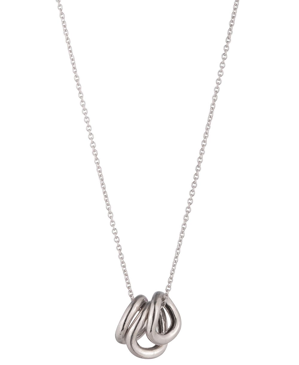 Ожерелье Lauren Ralph Lauren Sterling Silver-Plated Wave Motif