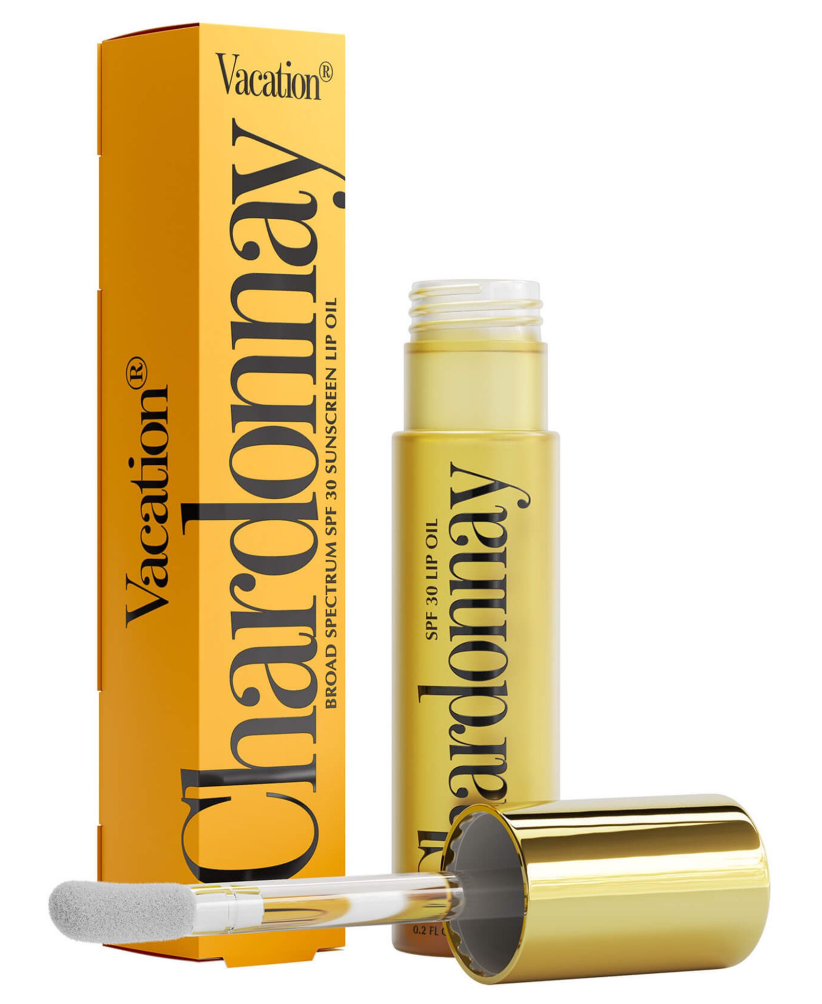 Vacation Chardonnay SPF 30 Lip Oil, 0.2 oz.