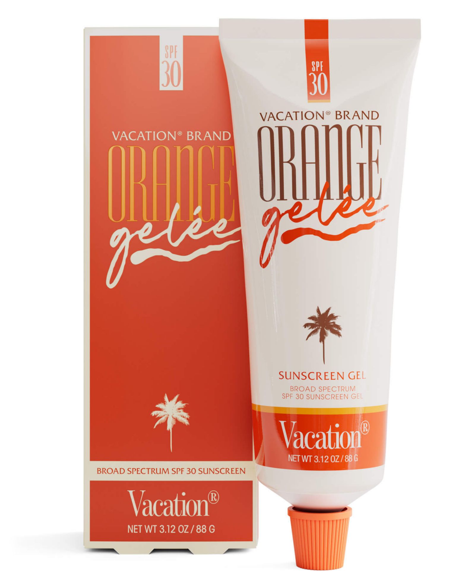 Vacation Orange Broad Spectrum Gelee SPF 30 Sunscreen, 3.12 oz.
