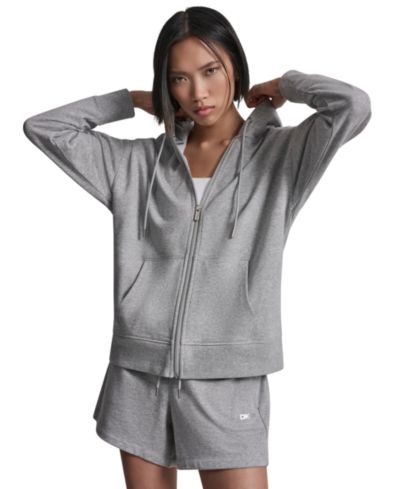 DKNY Sport Женское худи с полной молнией Regular-Fit