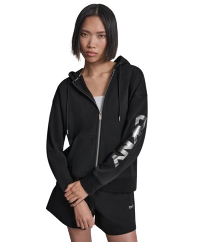 DKNY Sport Women's Regular-Fit Full Zip Hoodie