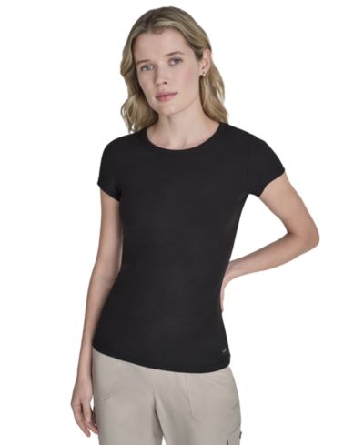 Женская футболка DKNY Sport Women's Hudson Rib Crewneck