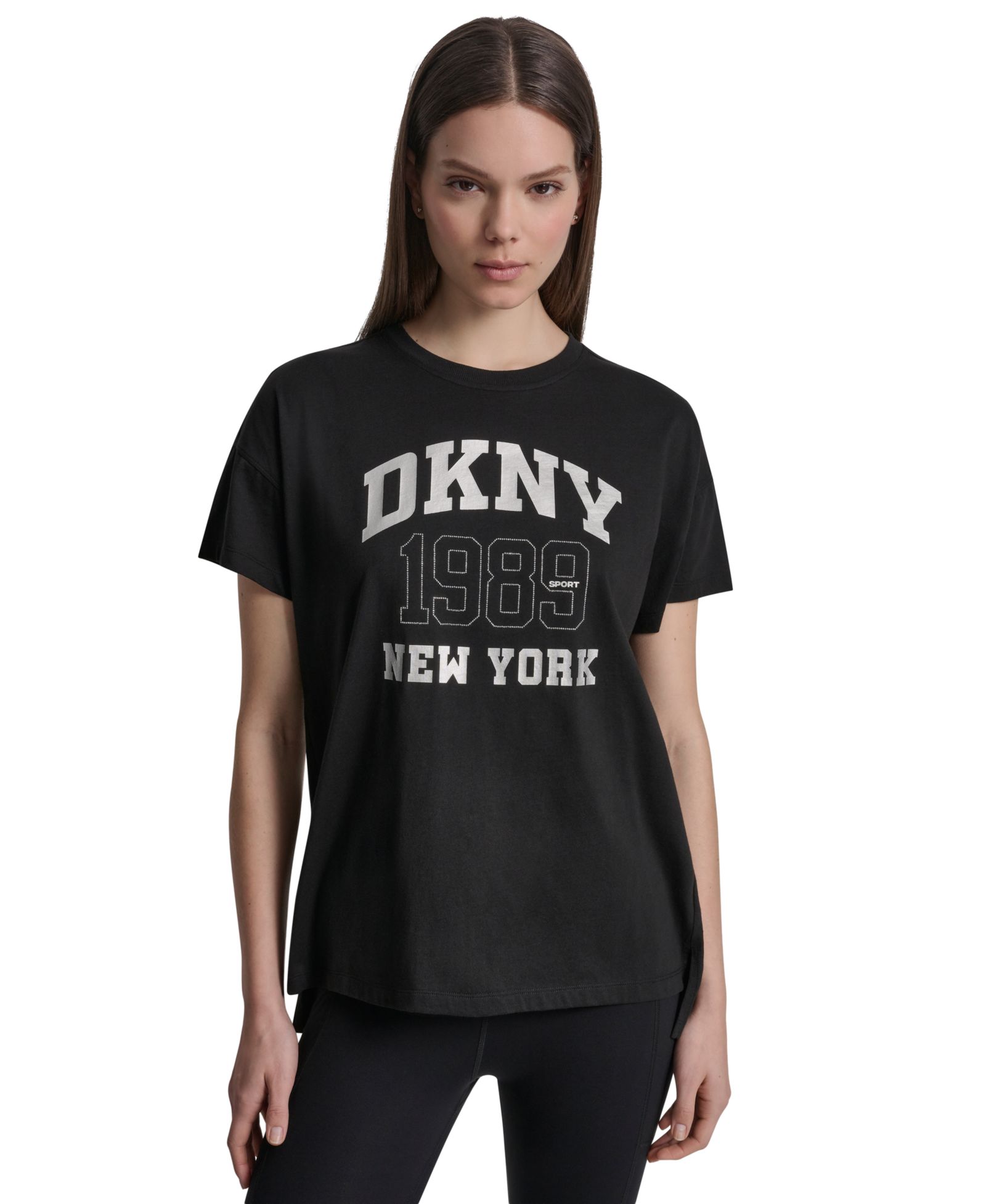 DKNY Sport Short-Sleeve DKNY New York 1989 Logo T-Shirt