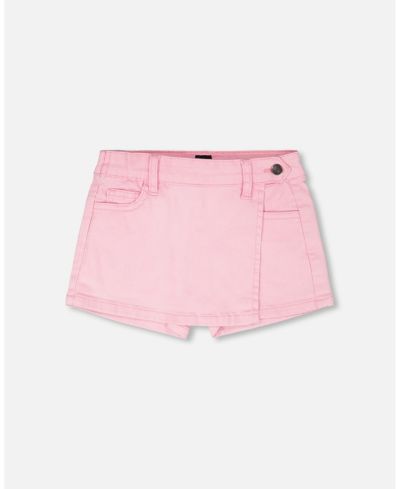 Deux par Deux Toddler Girls Stretch Twill Skort