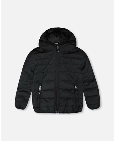 Куртка Deux par Deux Toddler Unisex Quilted Mid-Season Black