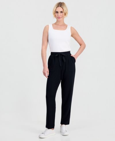 Style & Co Petite Брюки French Terry Fleece LuxLounge