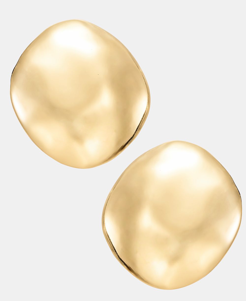 Серьги I.N.C. International Concepts Sculptural Button