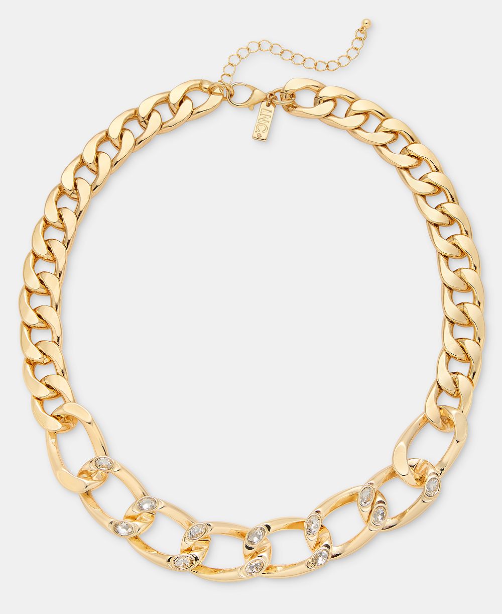 Ожерелье I.N.C. International Concepts Crystal Chain, 20" + 3" extender