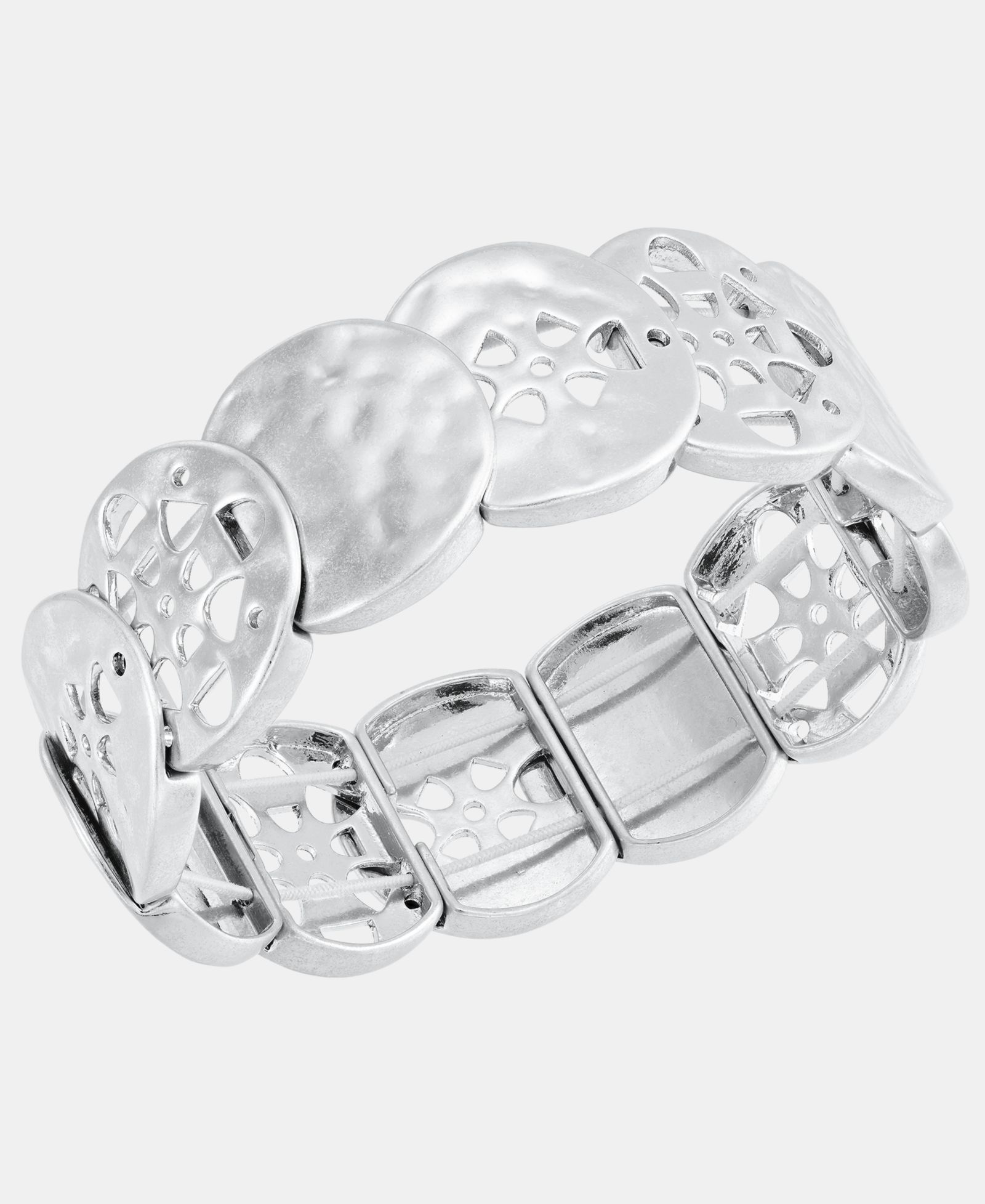 Style & Co Gold-Tone Circle Stretch Bracelet, Macy's Exclusive