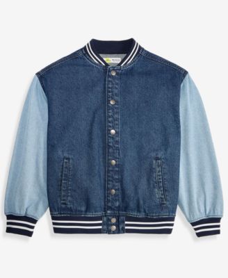 Детская джинсовая куртка Epic Threads Boys' XS-XL Cotton Denim Varsity