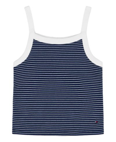 Tommy Hilfiger Детский трикотажный топ без рукавов в полоску