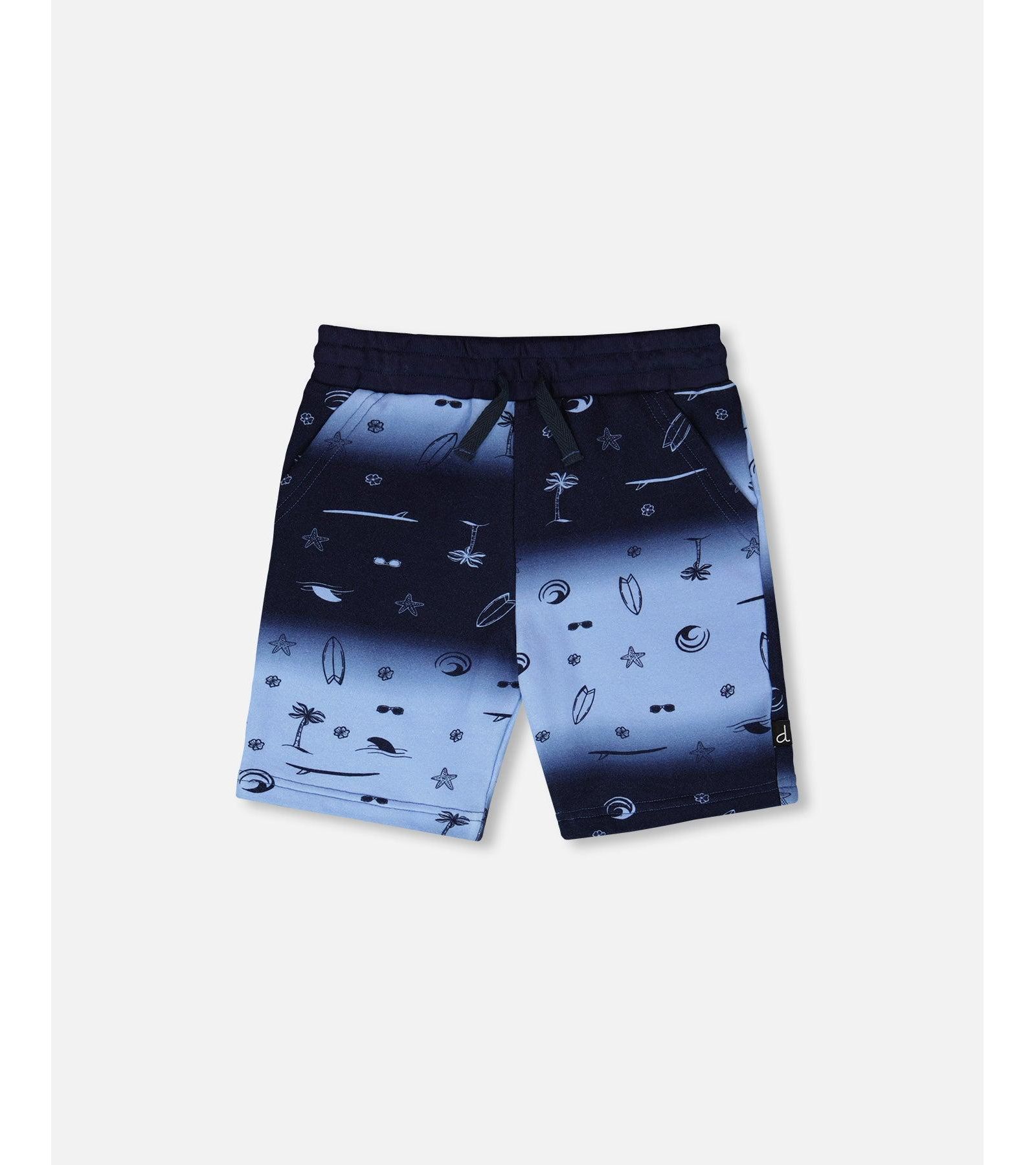Deux par Deux Toddler Boys French Terry Shorts