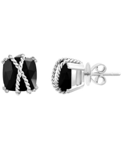 Серьги EFFY Collection Onyx в стерлинговом серебре