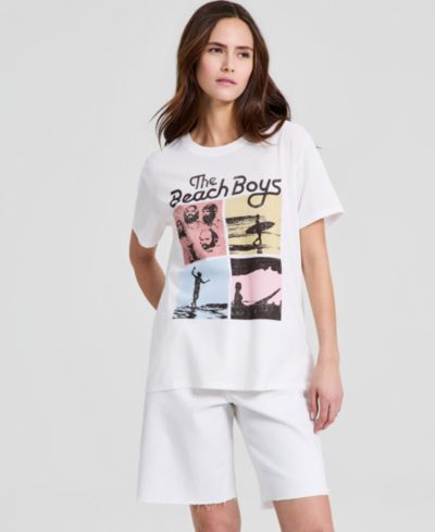 And Now This Women's The Beach Boys Graphic-Print Crewneck T-Shirt, Macy's Exclusive