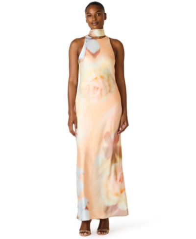 Steve Madden Jaidan Halter Neck Maxi Dress