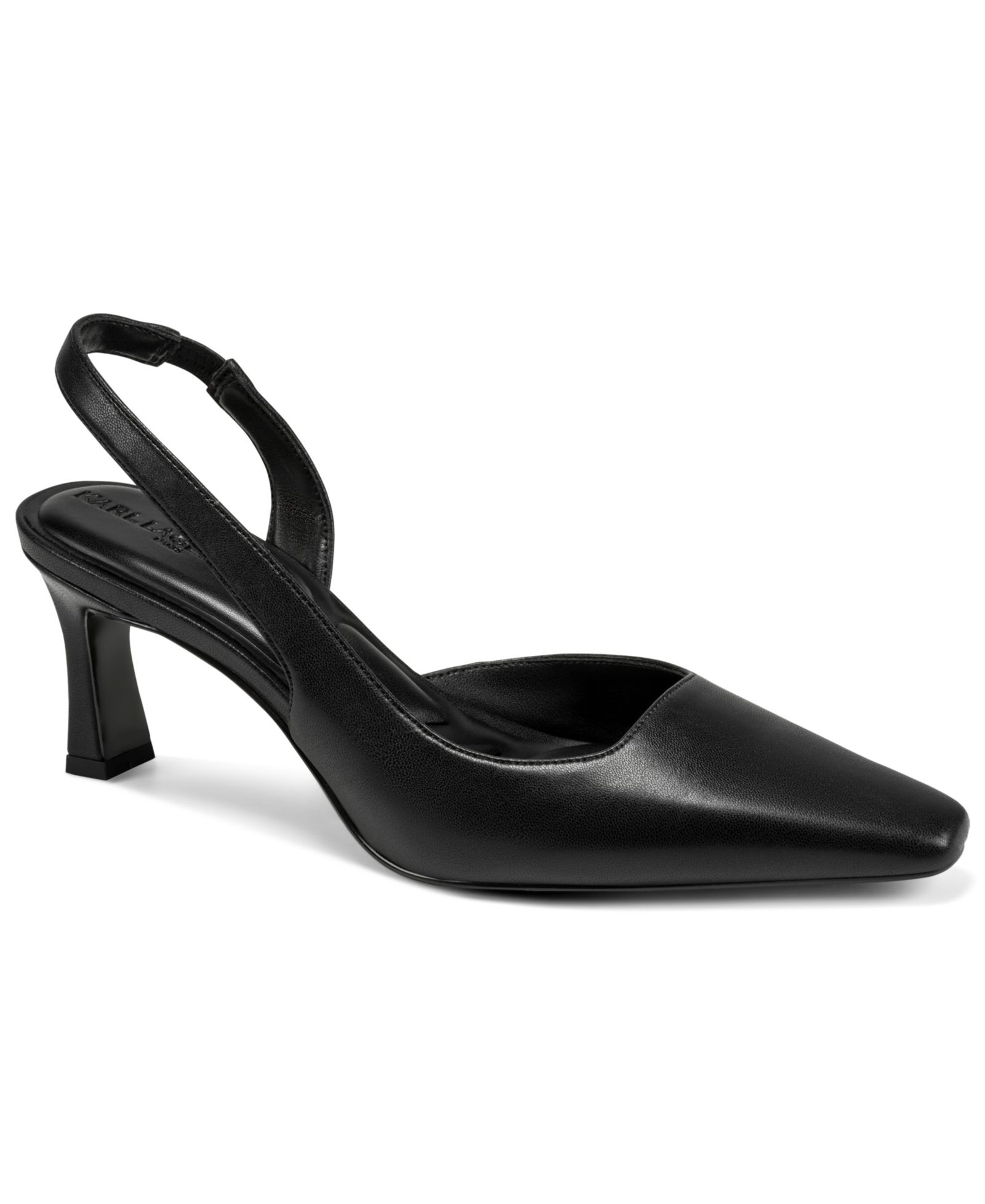 KARL LAGERFELD PARIS Women's Sheenz Slingback Pumps