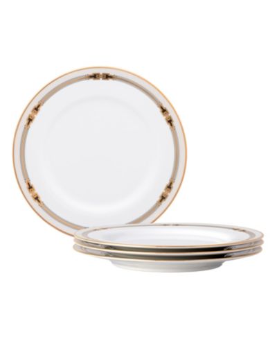 Noritake Empire Gold Salad Plates, Set of 4