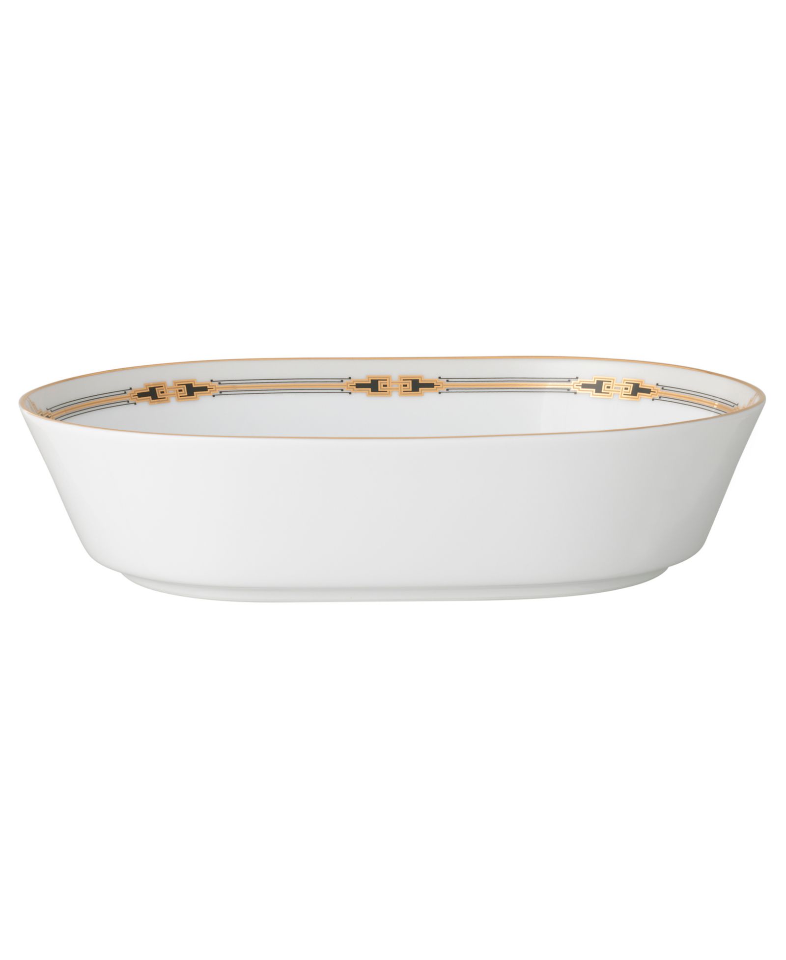 Noritake Empire Gold 32 oz. Oval Vegetable Bowl