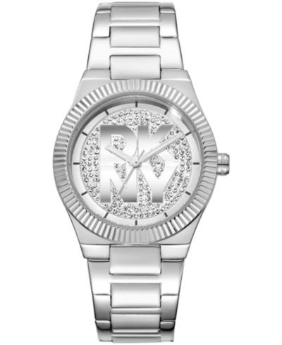 DKNY Женские наручные часы с инкрустацией камнями