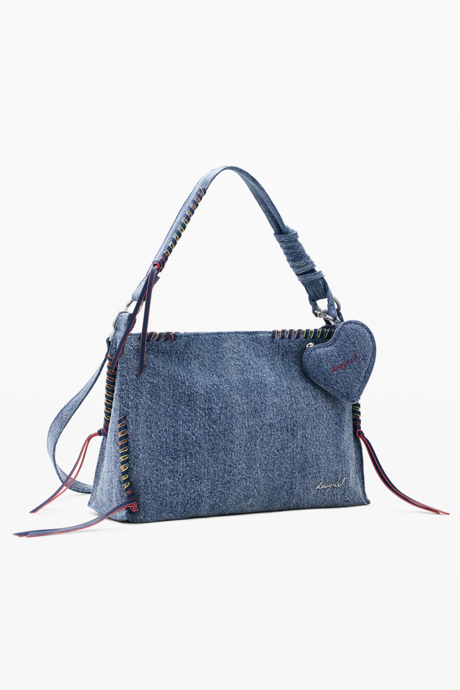 Desigual Женская Big denim heart сумка