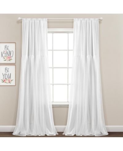Шторы Lush Decor Tulle Skirt Light Filtering