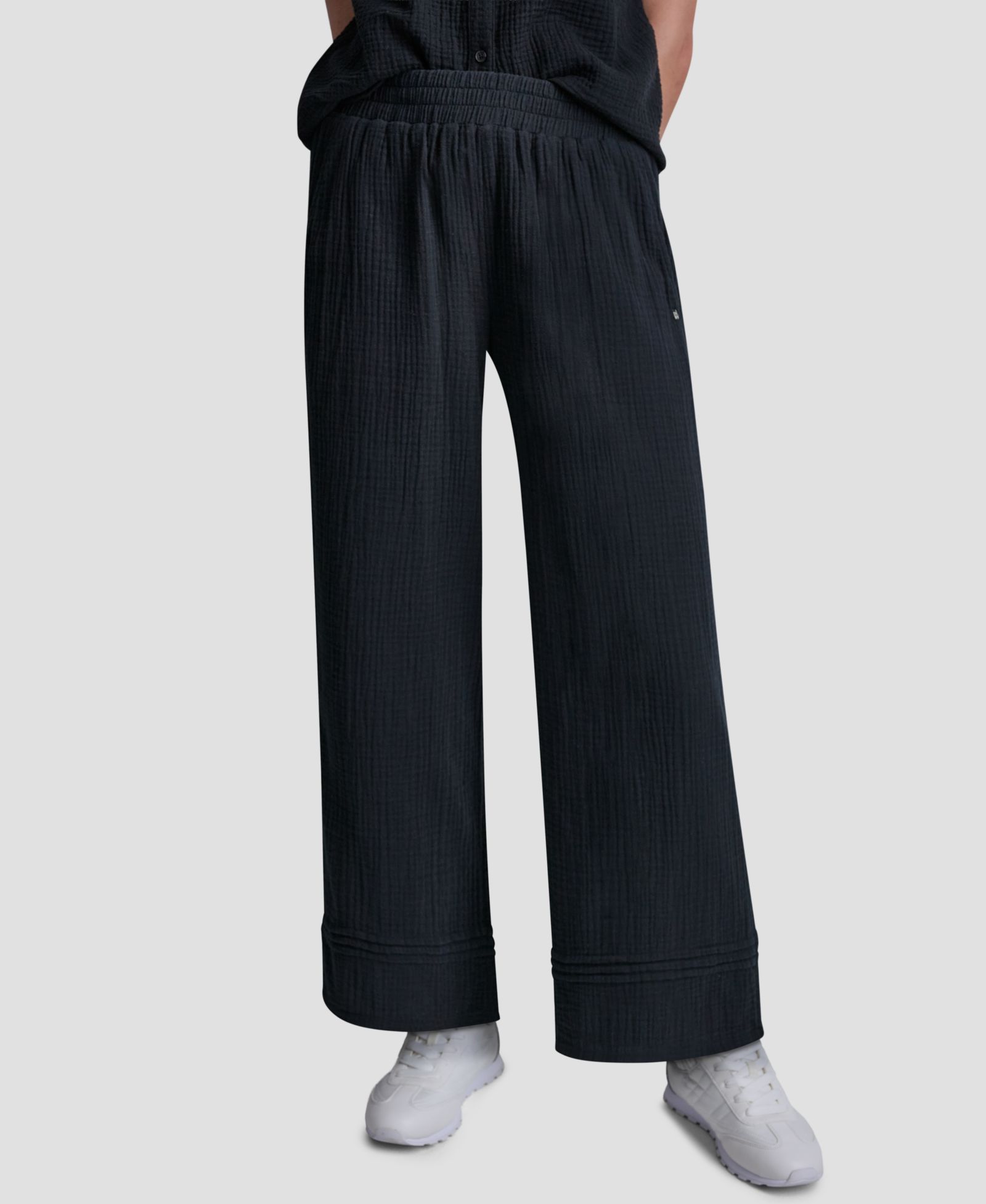 Брюки DKNY Jeans Petite Gauze Straight-Leg Pull-On