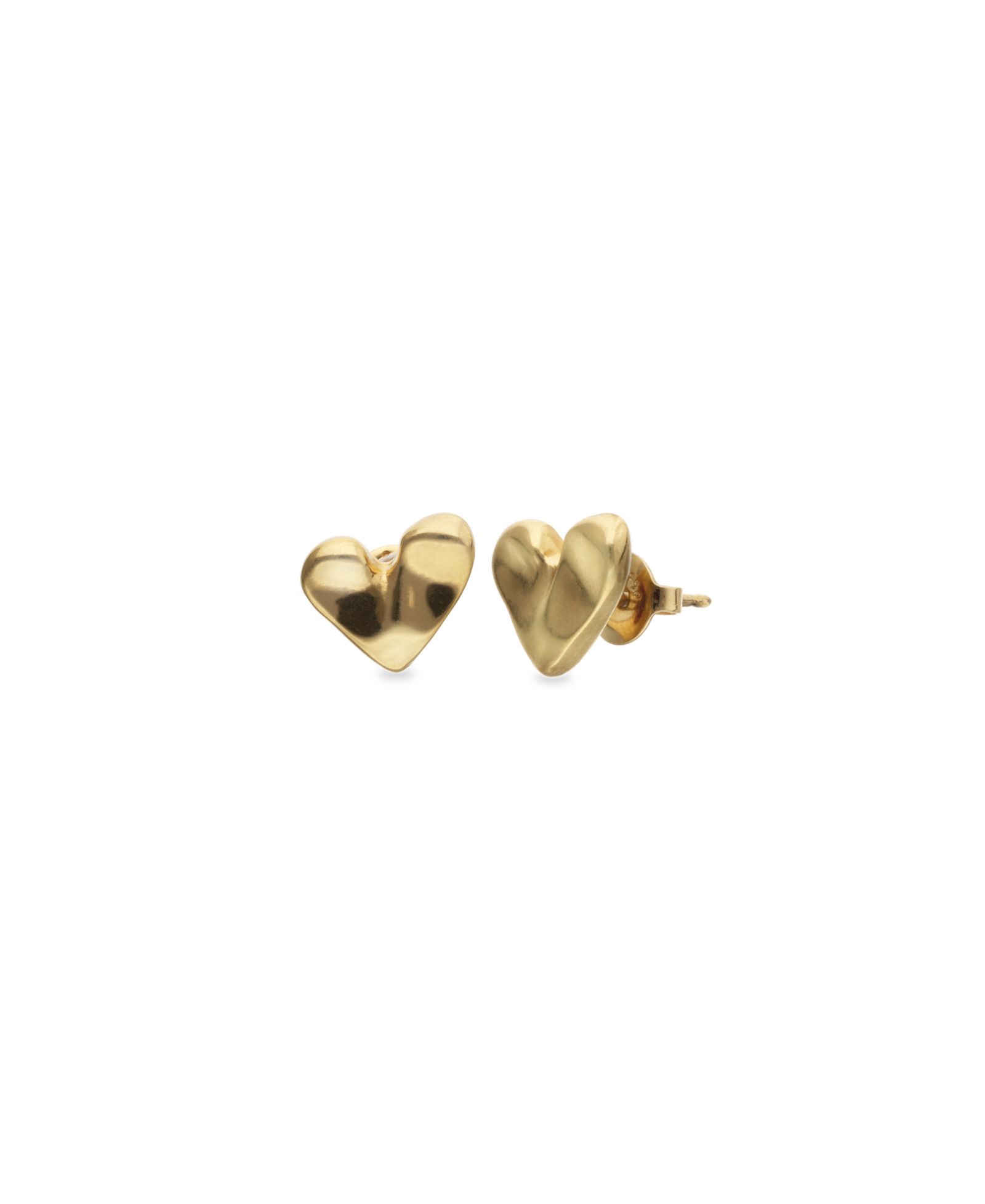 Unode50 серьги в форме сердца 18K Gold Plated