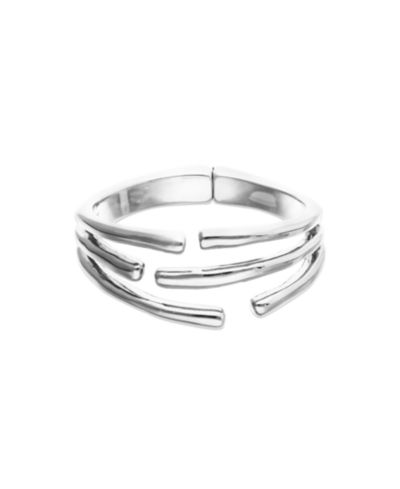 Unode50 Sterling Silver Plated Alloy Bracelet in the Shape of a Tube
