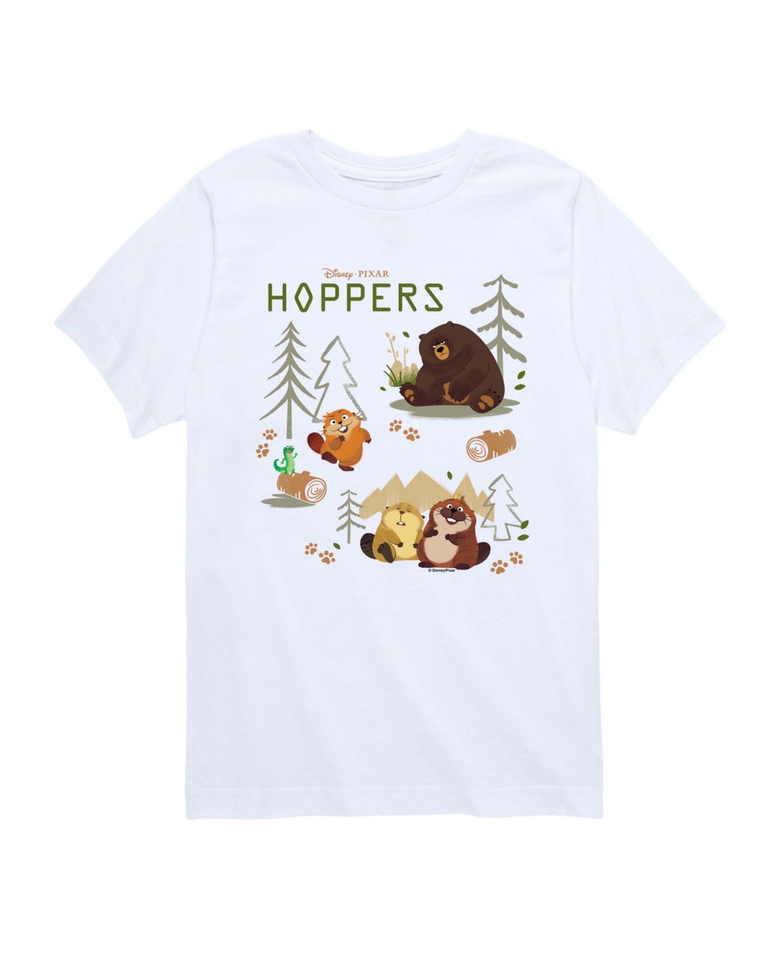 Детская футболка Disney Boys' 8-20 Hoppers Forest Animals Youth Graphic